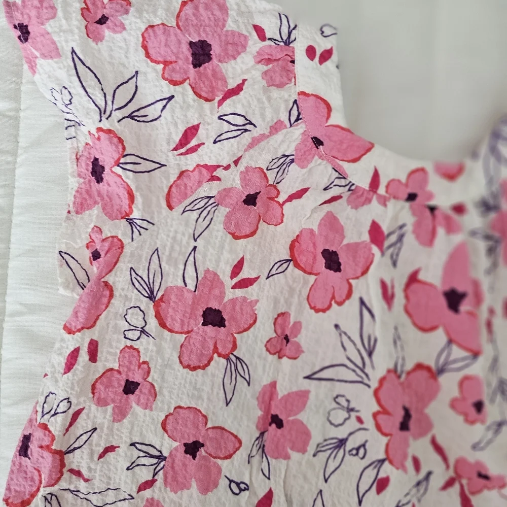 Zara Pink Floral Kids Matching Set - Picture 4 of 4